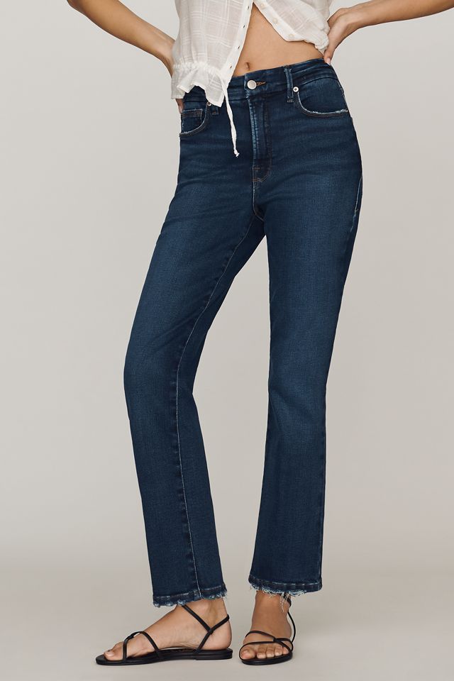 Good American Soft Tech Good Legs Mid-Rise Straight Jeans #3