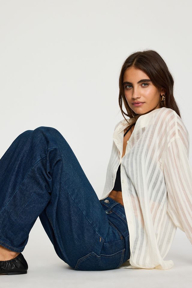 Jeans Palazzo Good American Good Waist #3