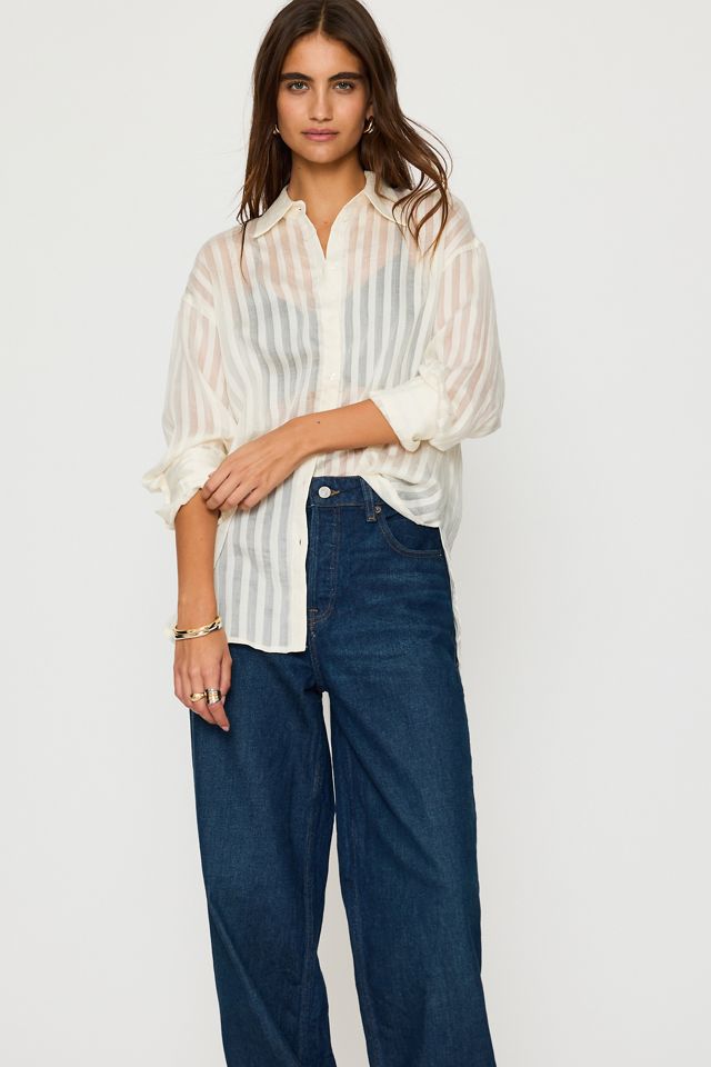 Jeans Palazzo Good American Good Waist #6