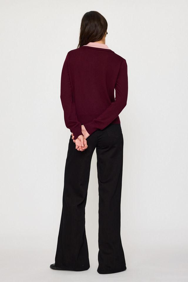 Good American Good Waist Palazzo Jeans #5
