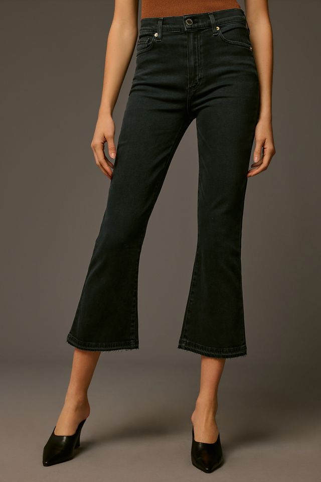 Le Jean Bella High-Rise Crop Flare Jeans #1