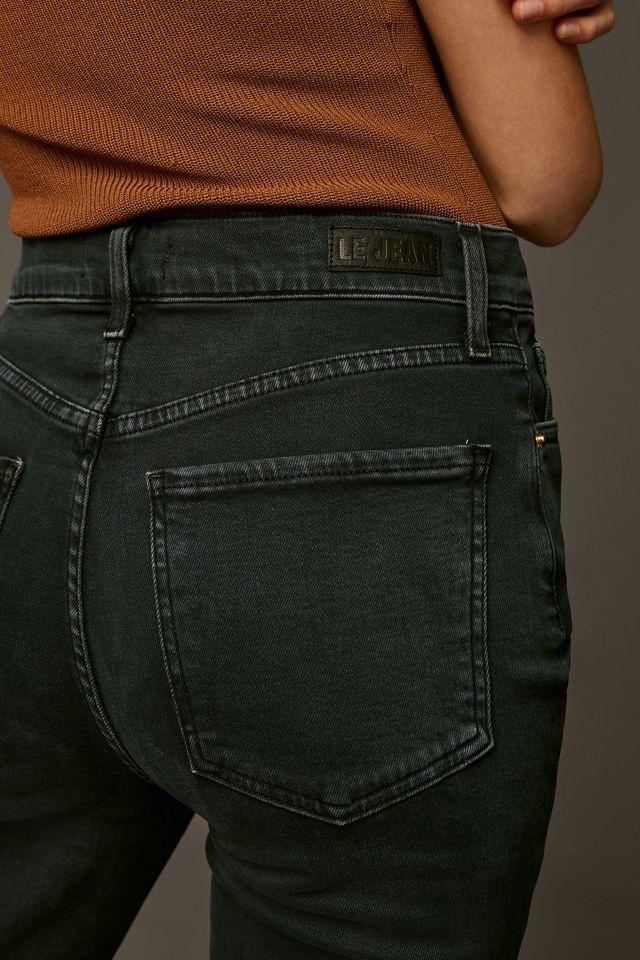 Le Jean Bella High-Rise Crop Flare Jeans #4
