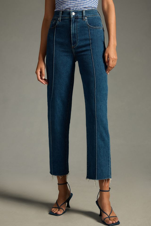 Le Jean Amelia High-Rise Crop Straight-Leg Jeans #1