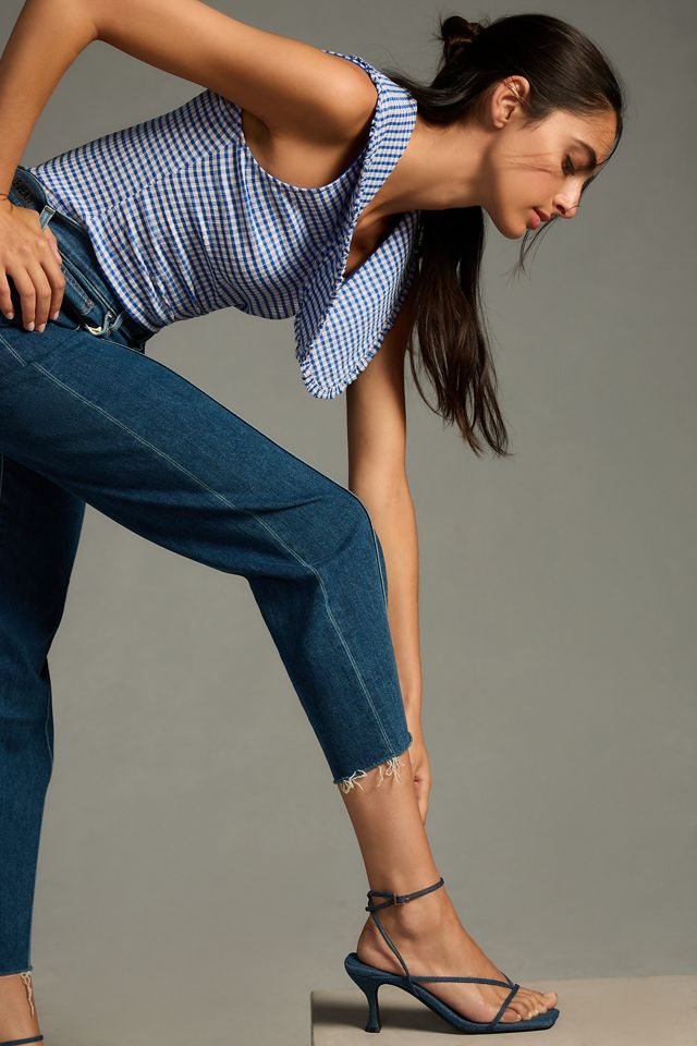 Le Jean Amelia High-Rise Crop Straight-Leg Jeans #3