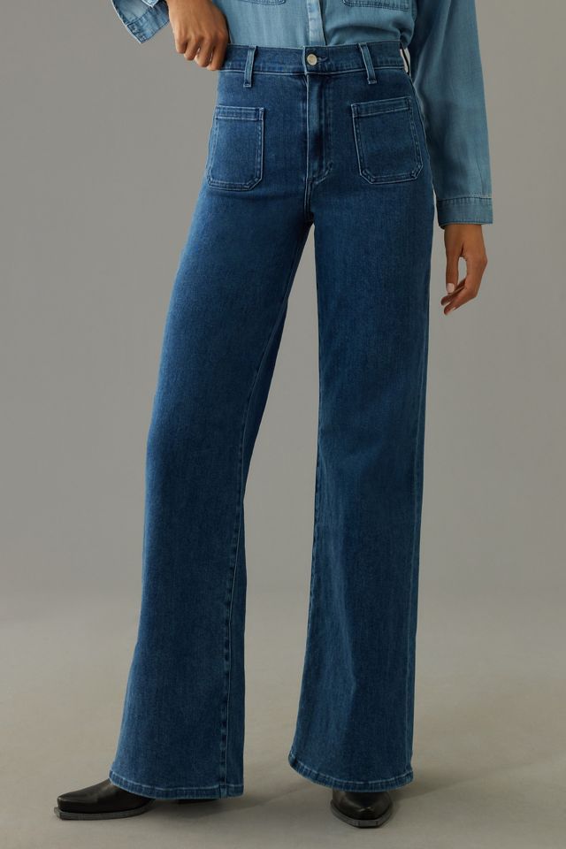 Le Jean Virginia High-Rise Wide-Leg Jeans #1