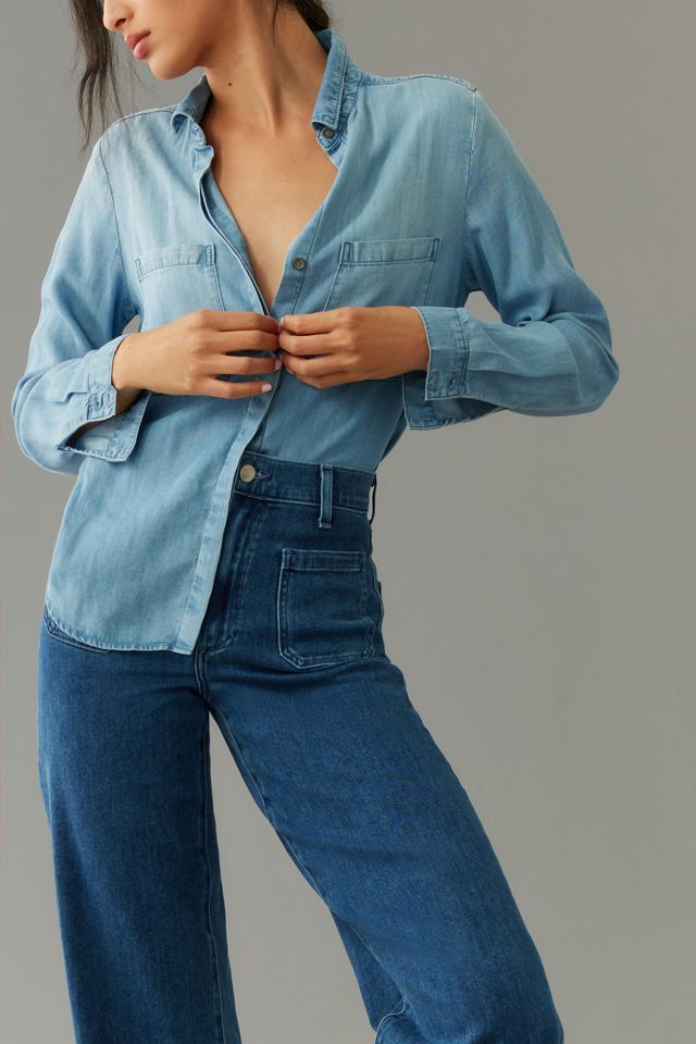 Le Jean Virginia High-Rise Wide-Leg Jeans #2