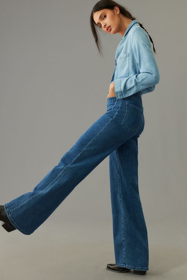 Le Jean Virginia High-Rise Wide-Leg Jeans #3