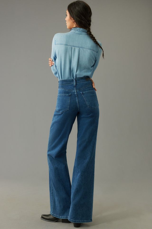 Le Jean Virginia High-Rise Wide-Leg Jeans #4