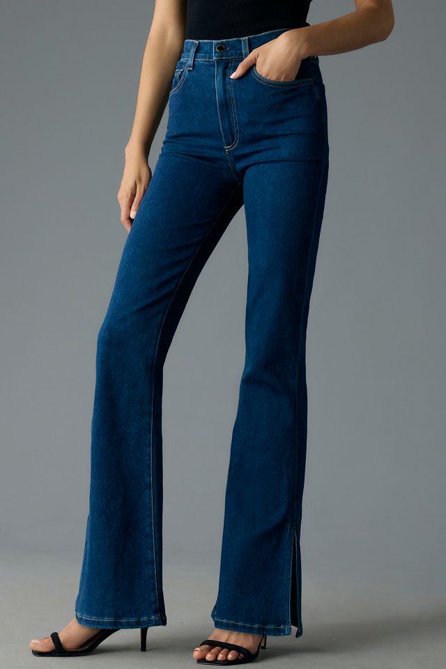 Le Jean Stella High-Rise Flare Jeans #1