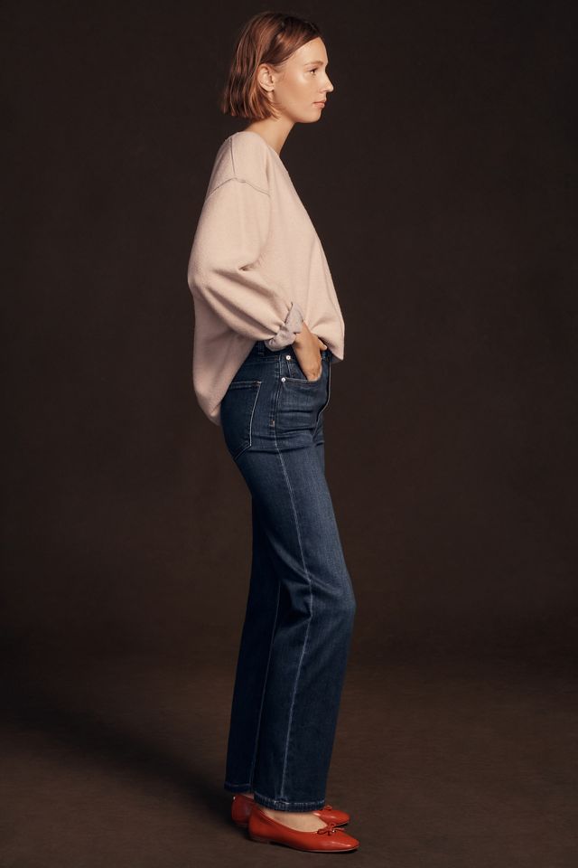 Le Jean Sabine High-Rise Straight-Leg Jeans #2