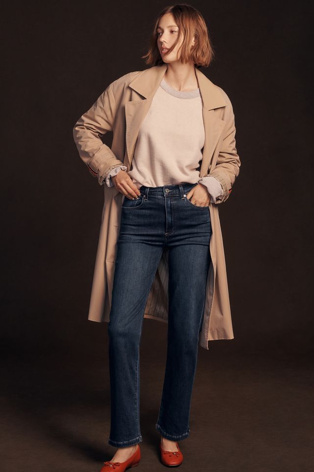 Le Jean Sabine High-Rise Straight-Leg Jeans