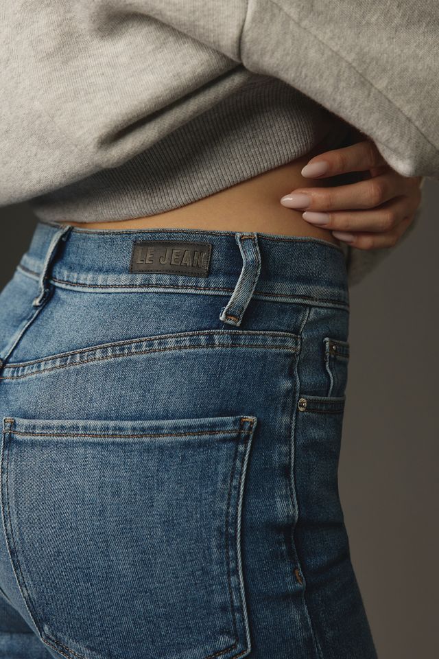 Le Jean Stella High-Rise Crop Flare Jeans #3