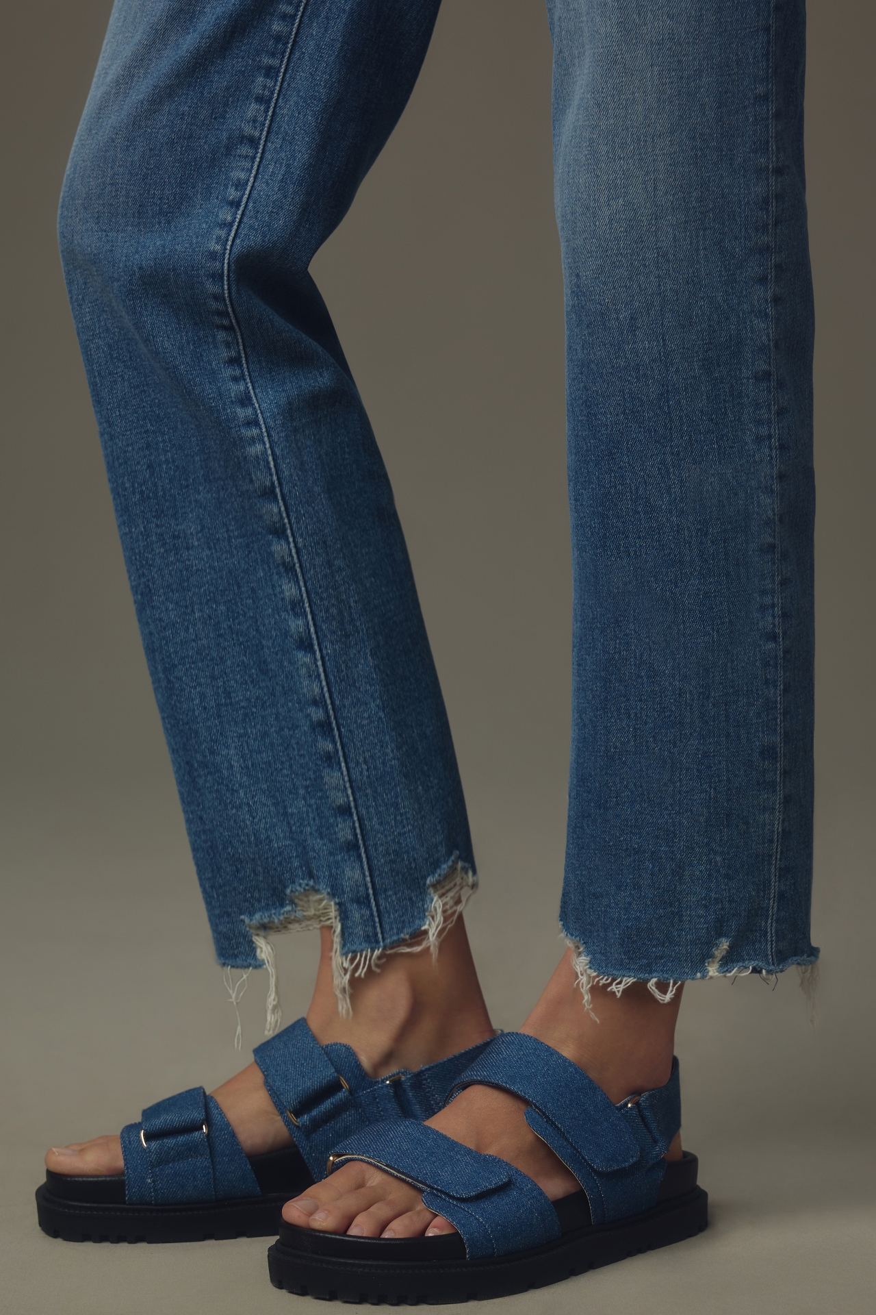 Le Jean Sabine Mid-Rise Straight-Leg Jeans