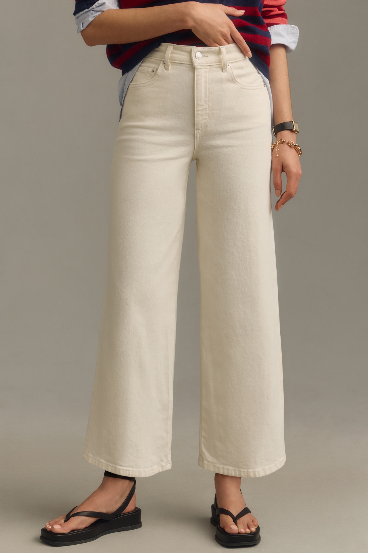 Le Jean Juliette High-Rise Wide-Leg Jeans