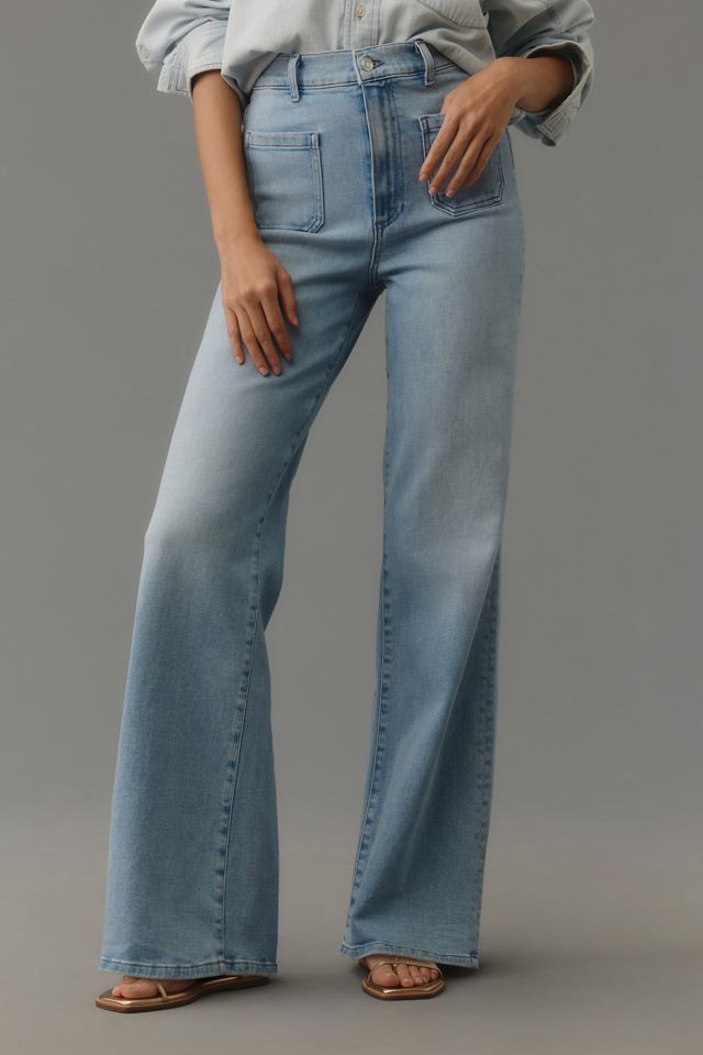 Le Jean Virginia High-Rise Wide-Leg Jeans #1