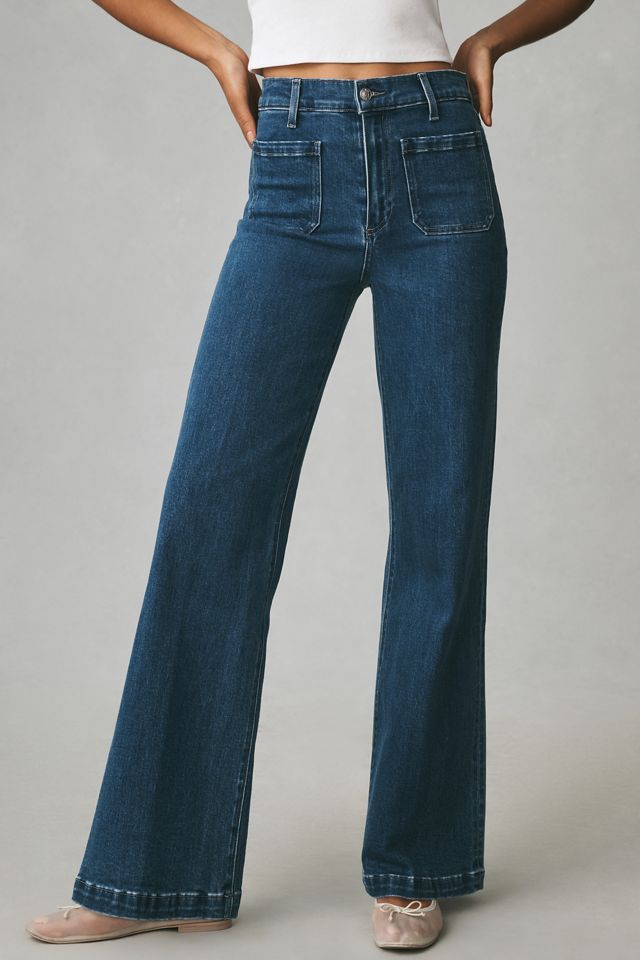 Le Jean Virginia High-Rise Wide-Leg Jeans #1