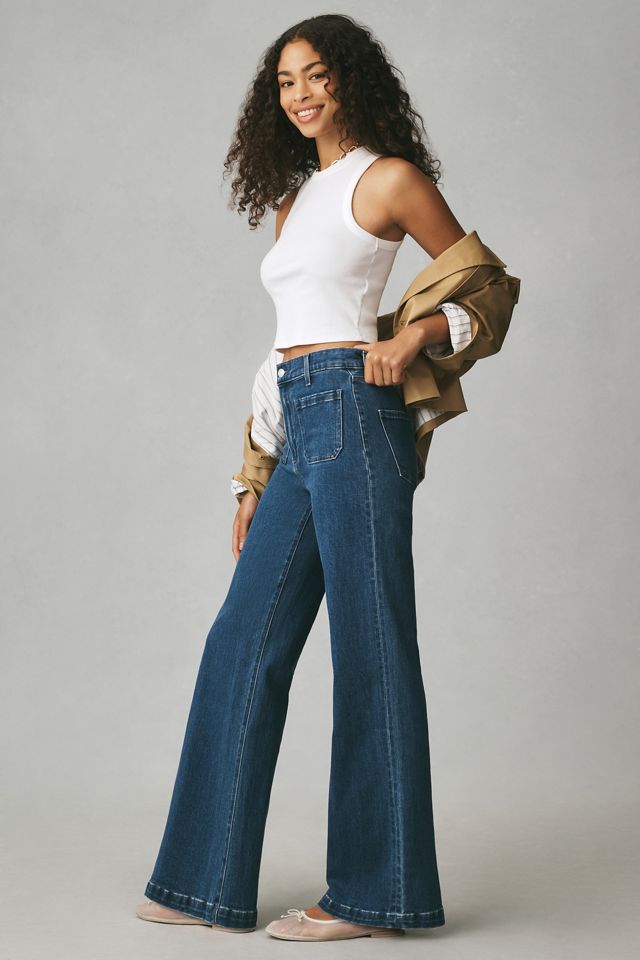 Le Jean Virginia High-Rise Wide-Leg Jeans #4