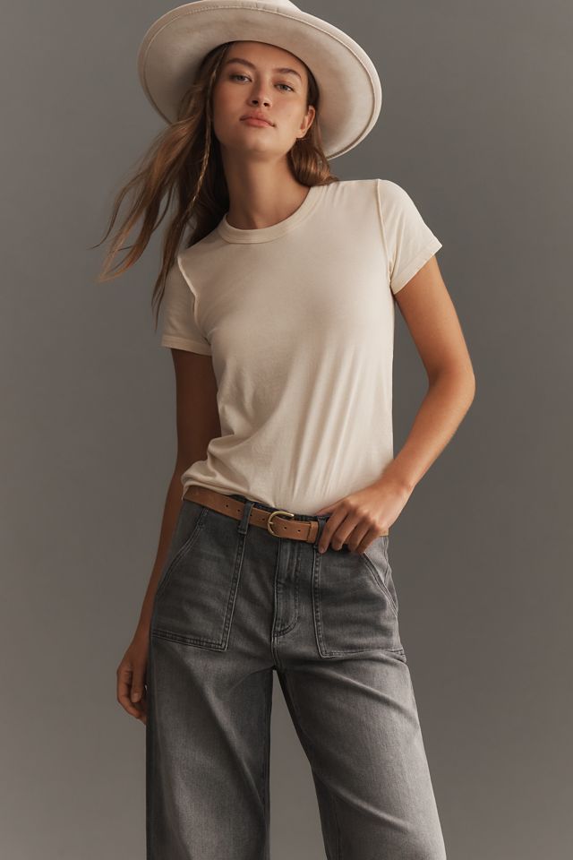 Le Jean Utility Low-Slung Barrel Jeans #2