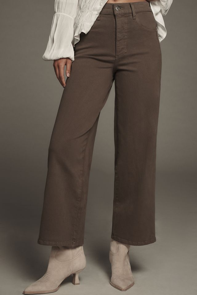 Le Jean Juliette High-Rise Wide-Leg Ankle Jeans #1