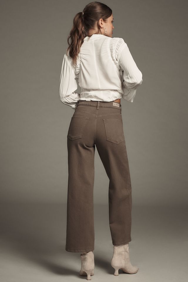 Le Jean Juliette High-Rise Wide-Leg Ankle Jeans #2
