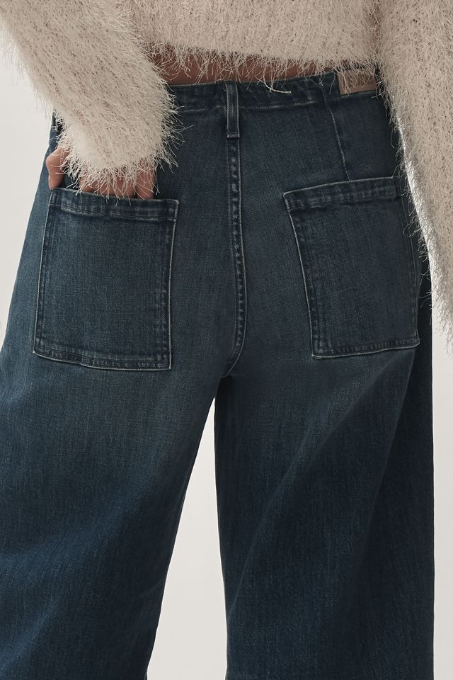 LE JEAN Utility Soft Barrel Mid-Rise Jeans #4
