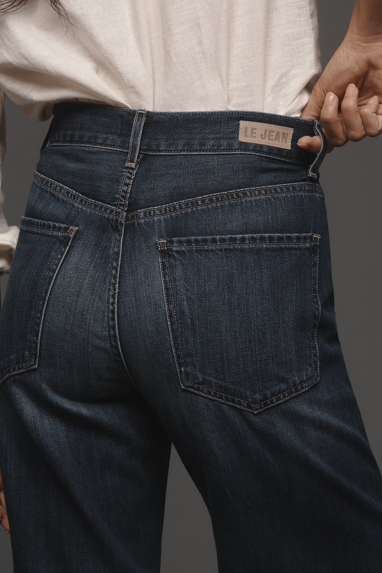 Le Jean Amber Soft Barrel Jeans