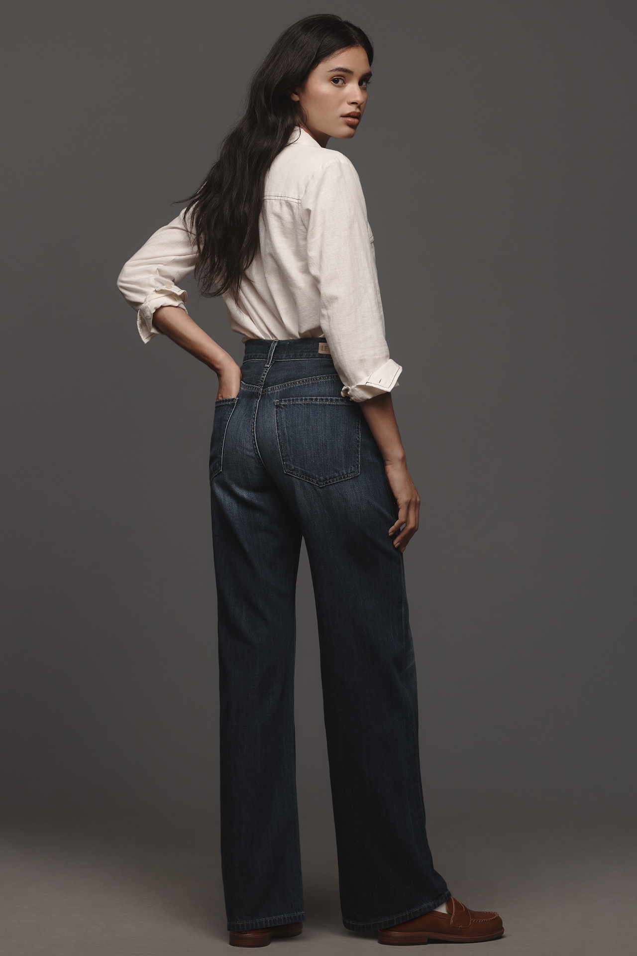 LE JEAN Amber Soft Barrel Jeans