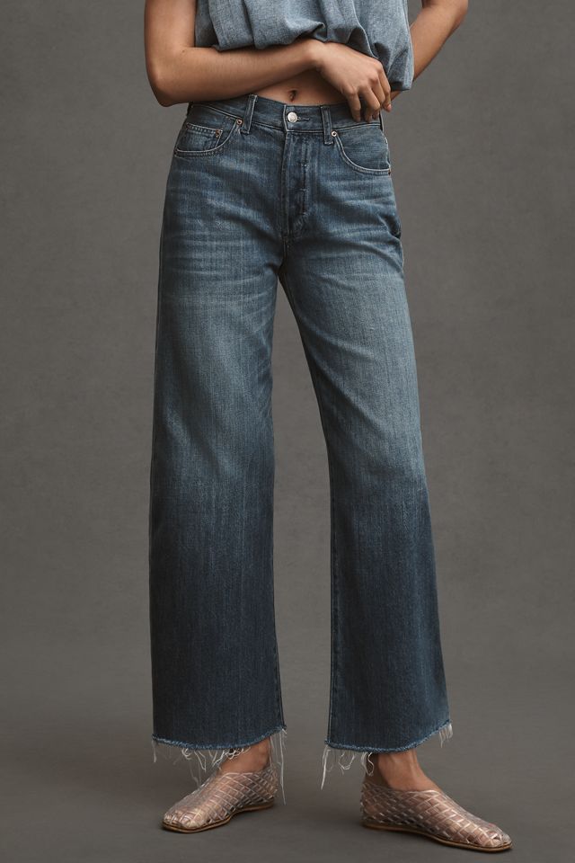 LE JEAN Nomad High-Rise Tapered Ankle Jeans #1