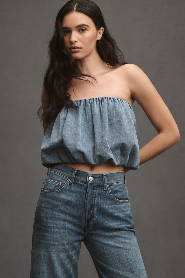 LE JEAN Nomad High-Rise Tapered Ankle Jeans #2