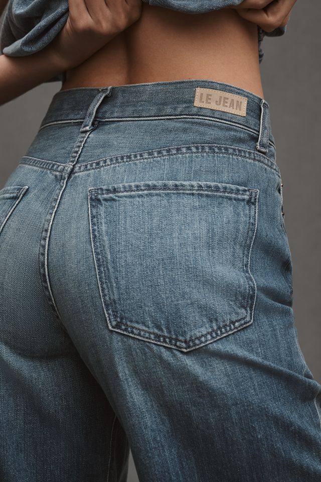 LE JEAN Nomad High-Rise Tapered Ankle Jeans #4