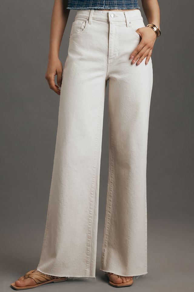 LE JEAN Column High-Rise Straight-Leg Jeans #1