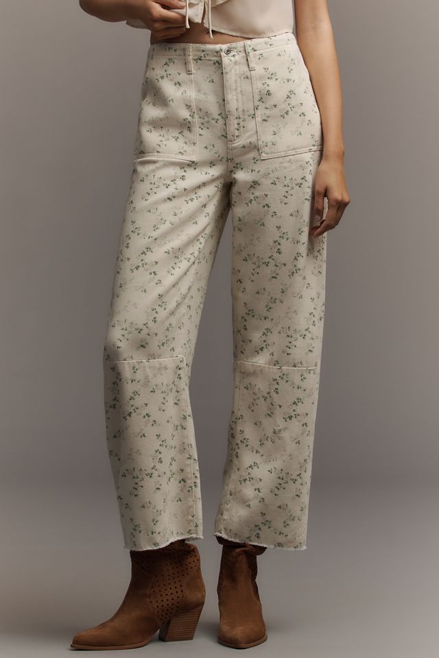 LE JEAN Utility High-Rise Soft Barrel Jeans #1