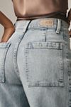 LE JEAN Frankie Studded Mid-Rise Barrel Jeans
