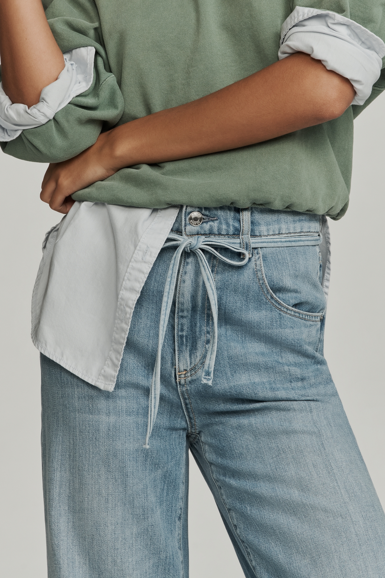 LE JEAN Margot High-Rise Barrel Jeans