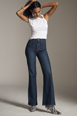 Le Jean Gigi High-rise Skinny Jeans In Blue