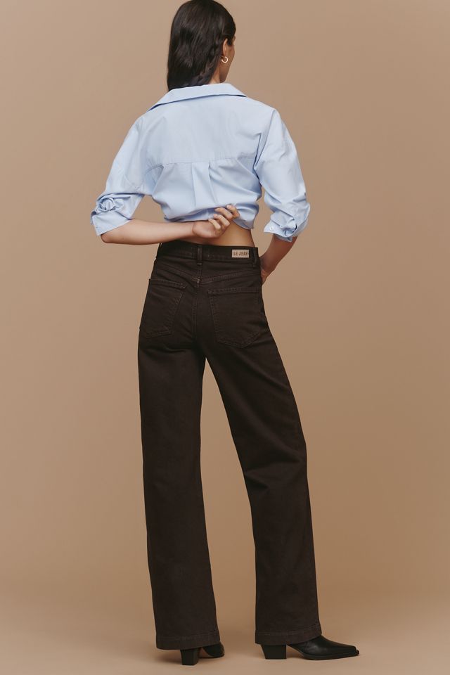 LE JEAN Virginia High-Rise Wide-Leg Jeans #3