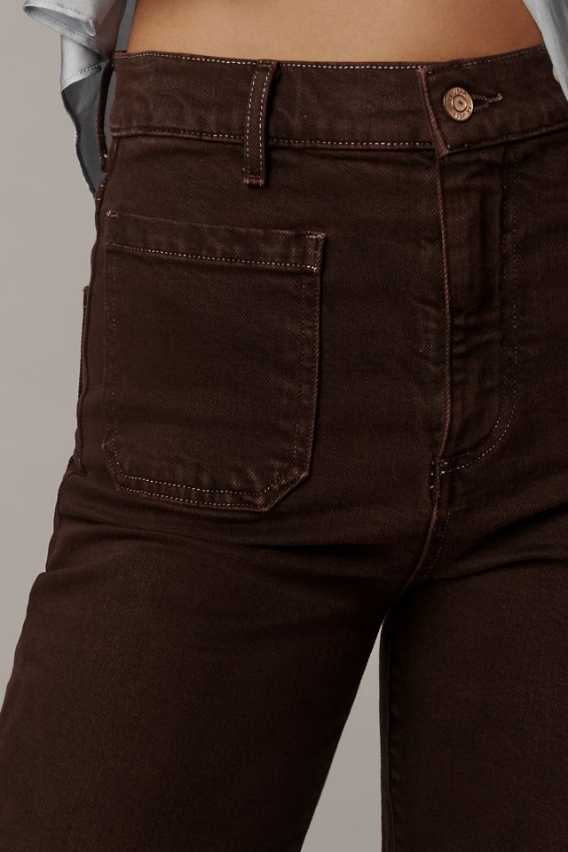LE JEAN Nomad Velvet High-Rise Taper Jeans #2