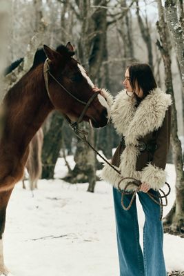 LE JEAN Joni High-Rise Flare Jeans