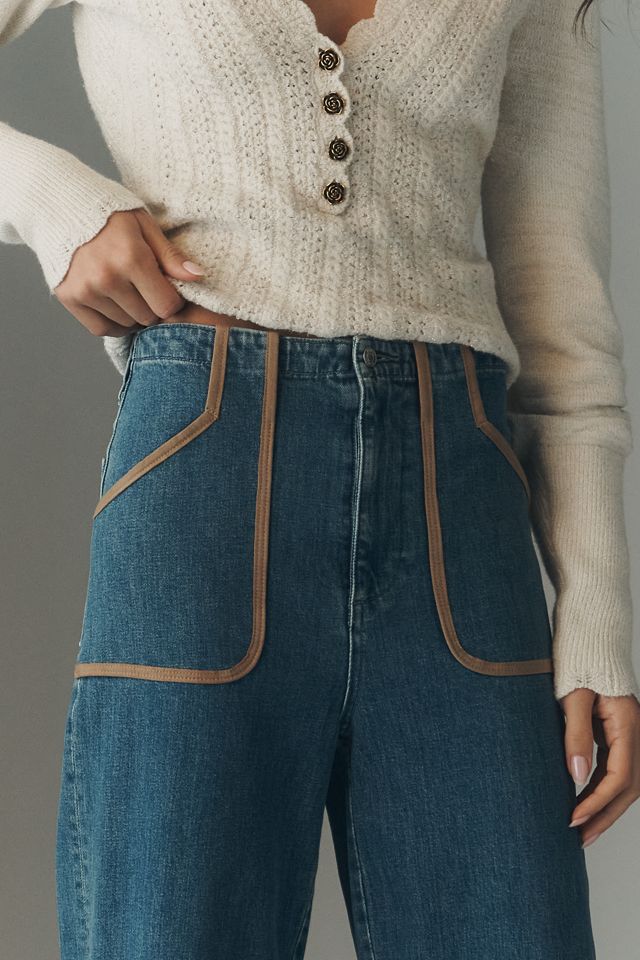 LE JEAN Joni High-Rise Flare Jeans #2