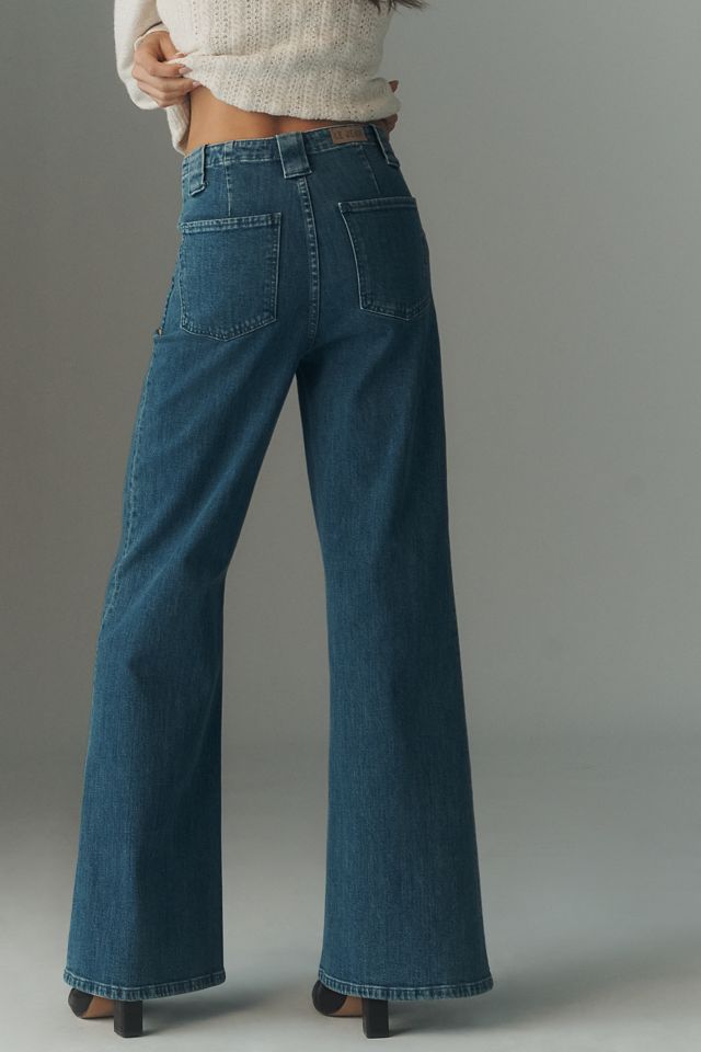 LE JEAN Joni High-Rise Flare Jeans #4