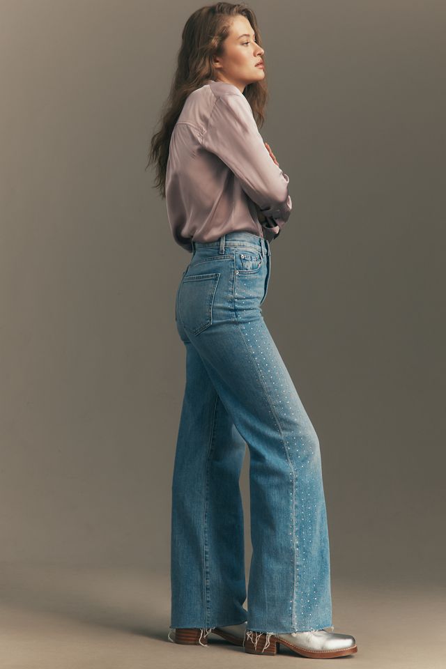 LE JEAN Column High Rise Wide Leg Jeans #1