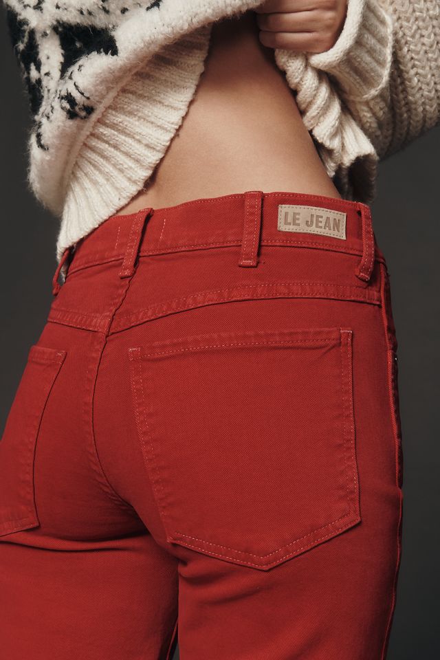 LE JEAN High-Rise Cowboy Bootleg Jeans #1