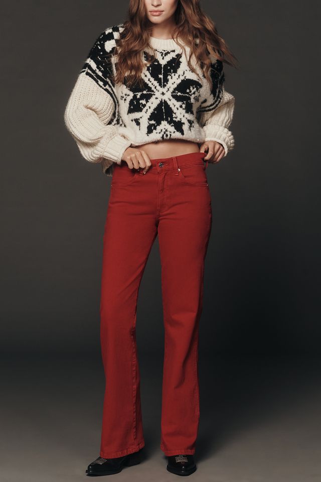 LE JEAN High-Rise Cowboy Bootleg Jeans #2