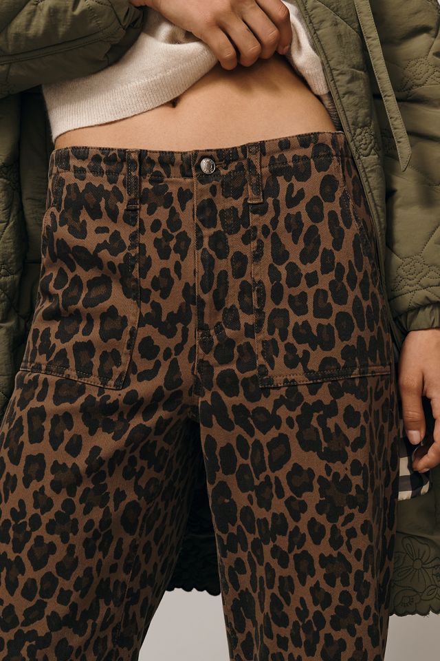 LE JEAN Utility Mid-Rise Soft Barrel Jeans #1