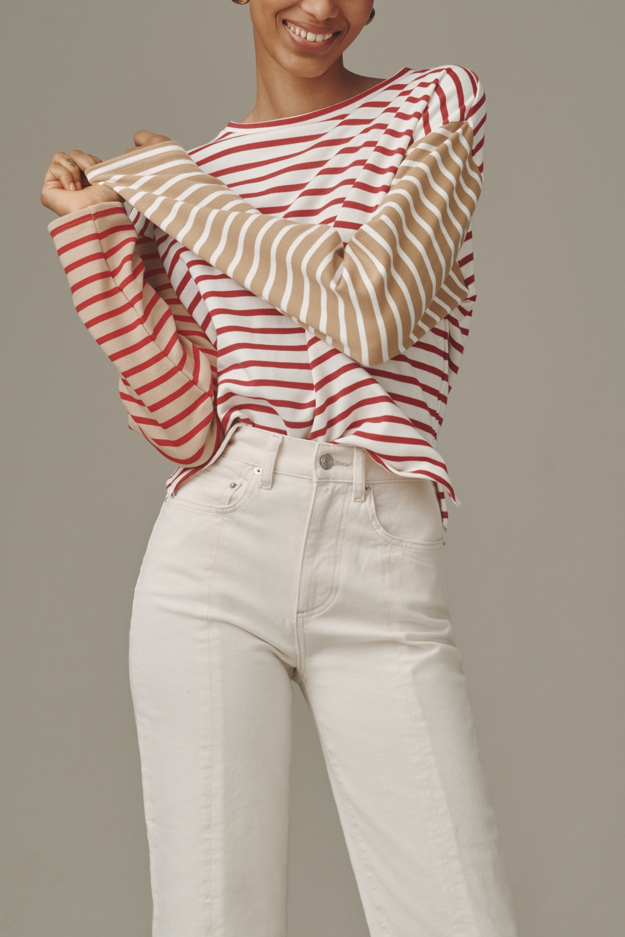 LE JEAN Reworked 90s High-Rise Straight-Leg Jeans