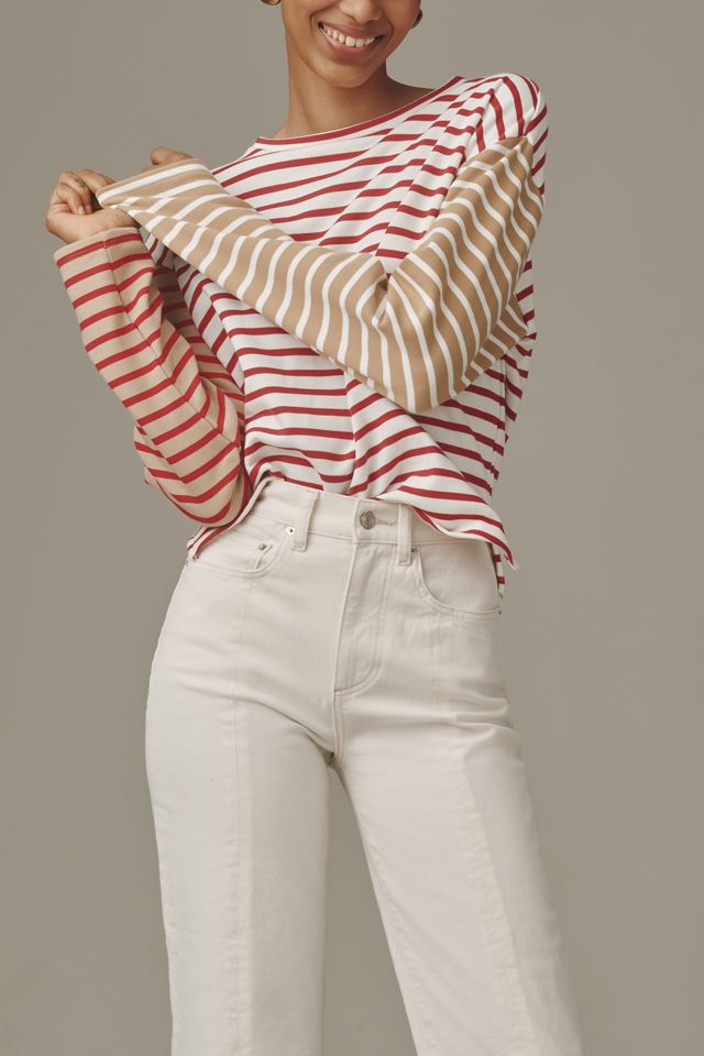 LE JEAN Reworked 90s High-Rise Straight-Leg Jeans #1