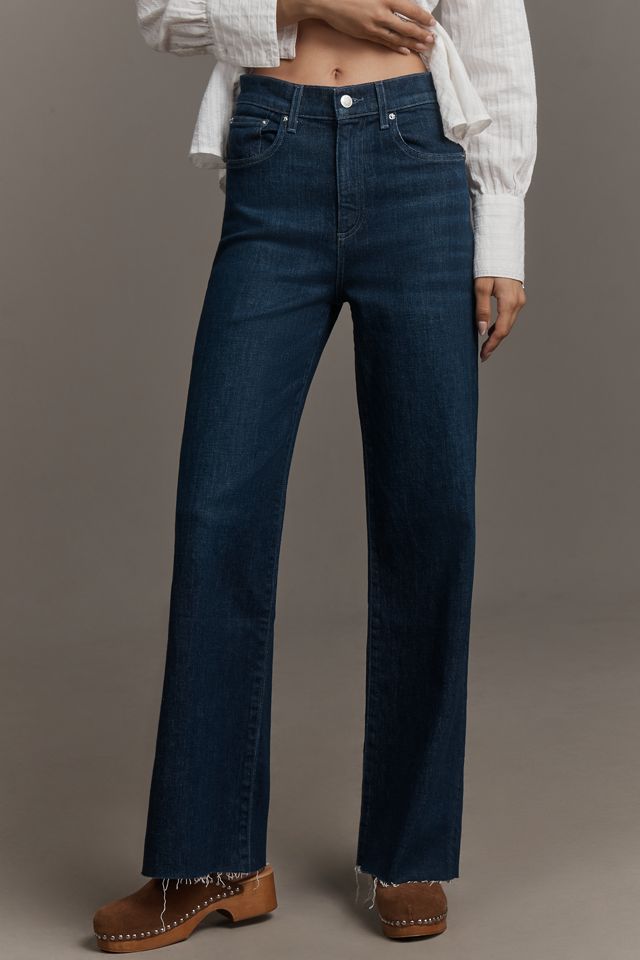LE JEAN Column High-Rise Wide-Leg Jeans #1