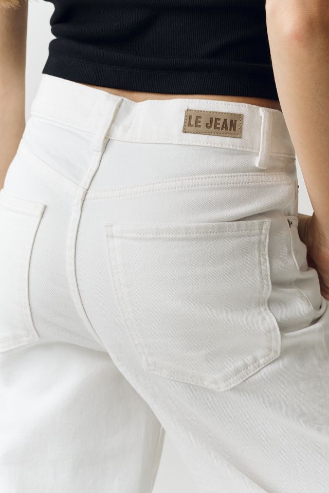 LE JEAN Column High Rise Wide Leg Jeans #5