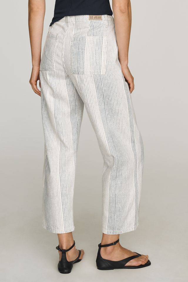 LE JEAN Utility High-Rise Barrel Jeans #3