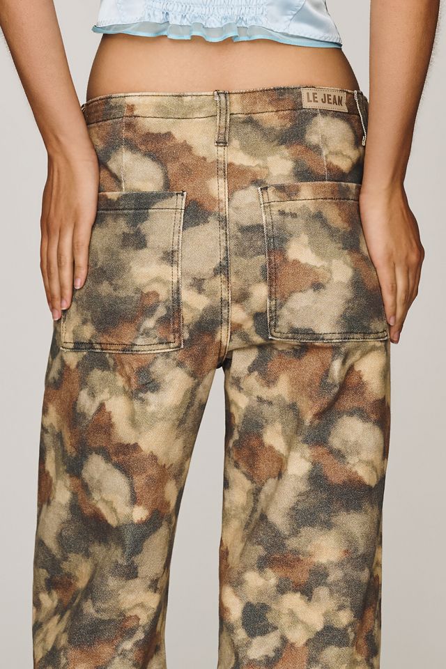 LE JEAN Utility Mid-Rise Soft Barrel Jeans #1